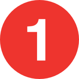 1 digit icon