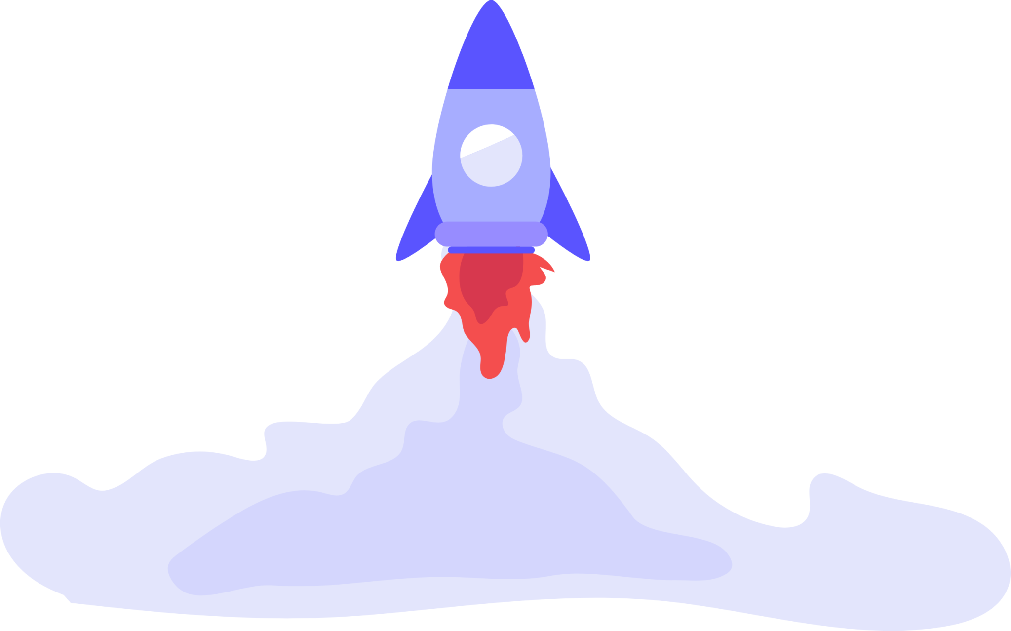 Startup launch illustration