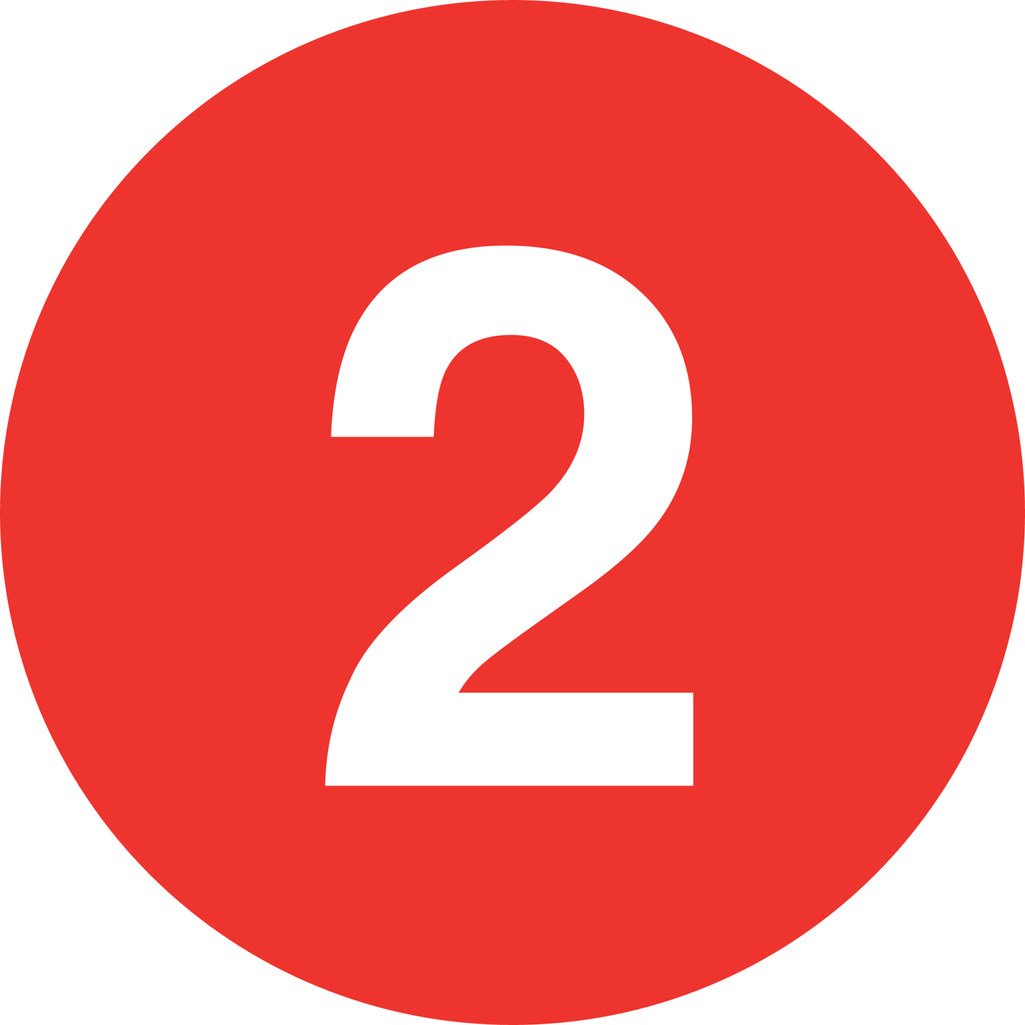 number 2 circle Icon - Download for free – Iconduck