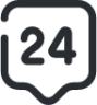 24 support icon