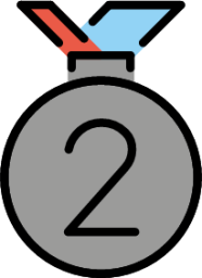 2nd place medal emoji