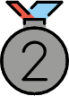 2nd place medal emoji