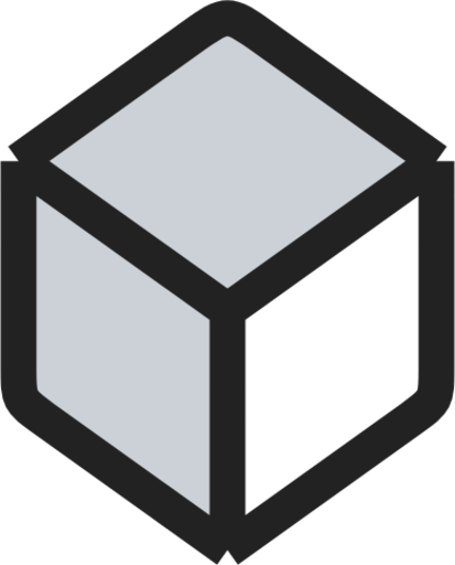 3d box duotone icon