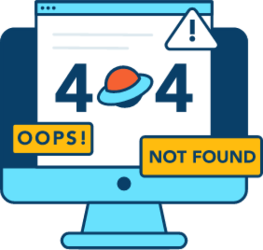 404 Page Not Found illustration