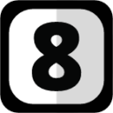 8 digit icon