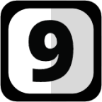 9 digit icon