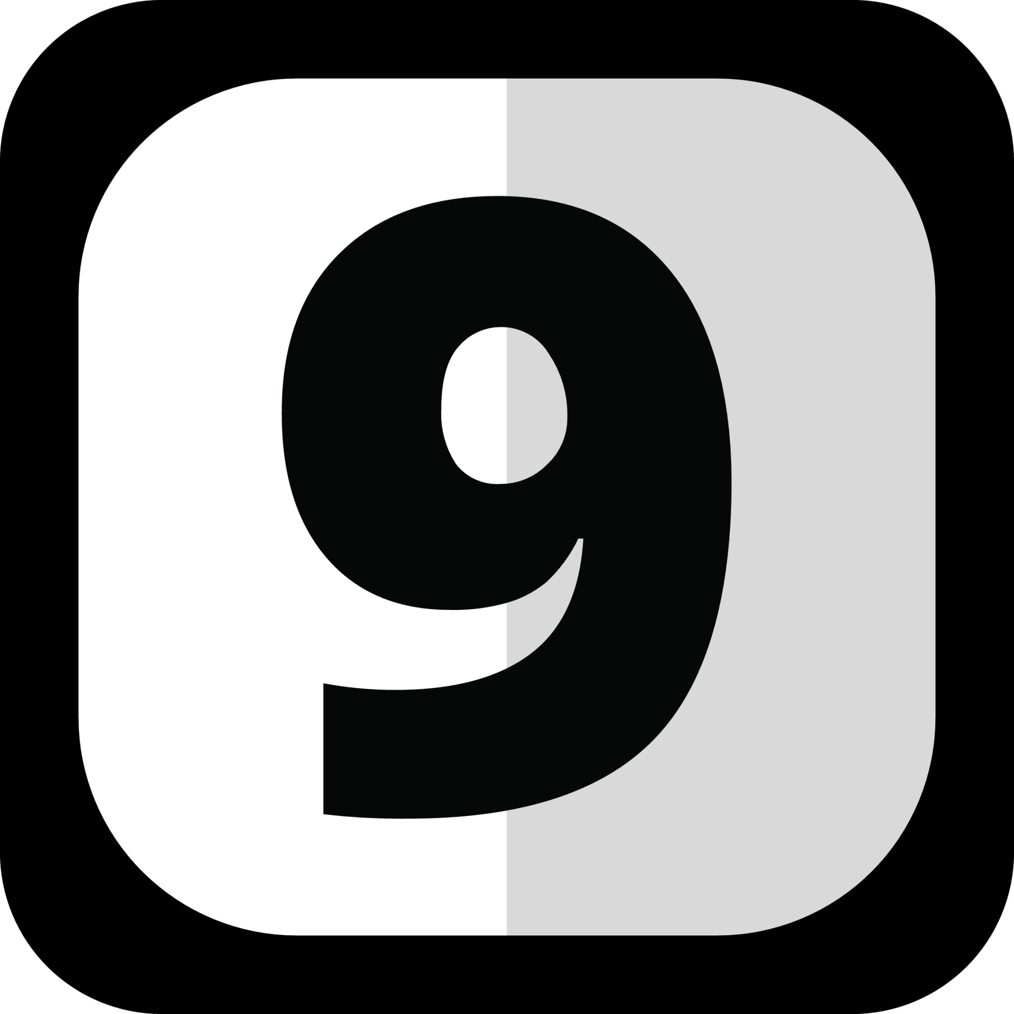 9 digit icon