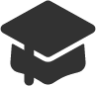 academic cap icon