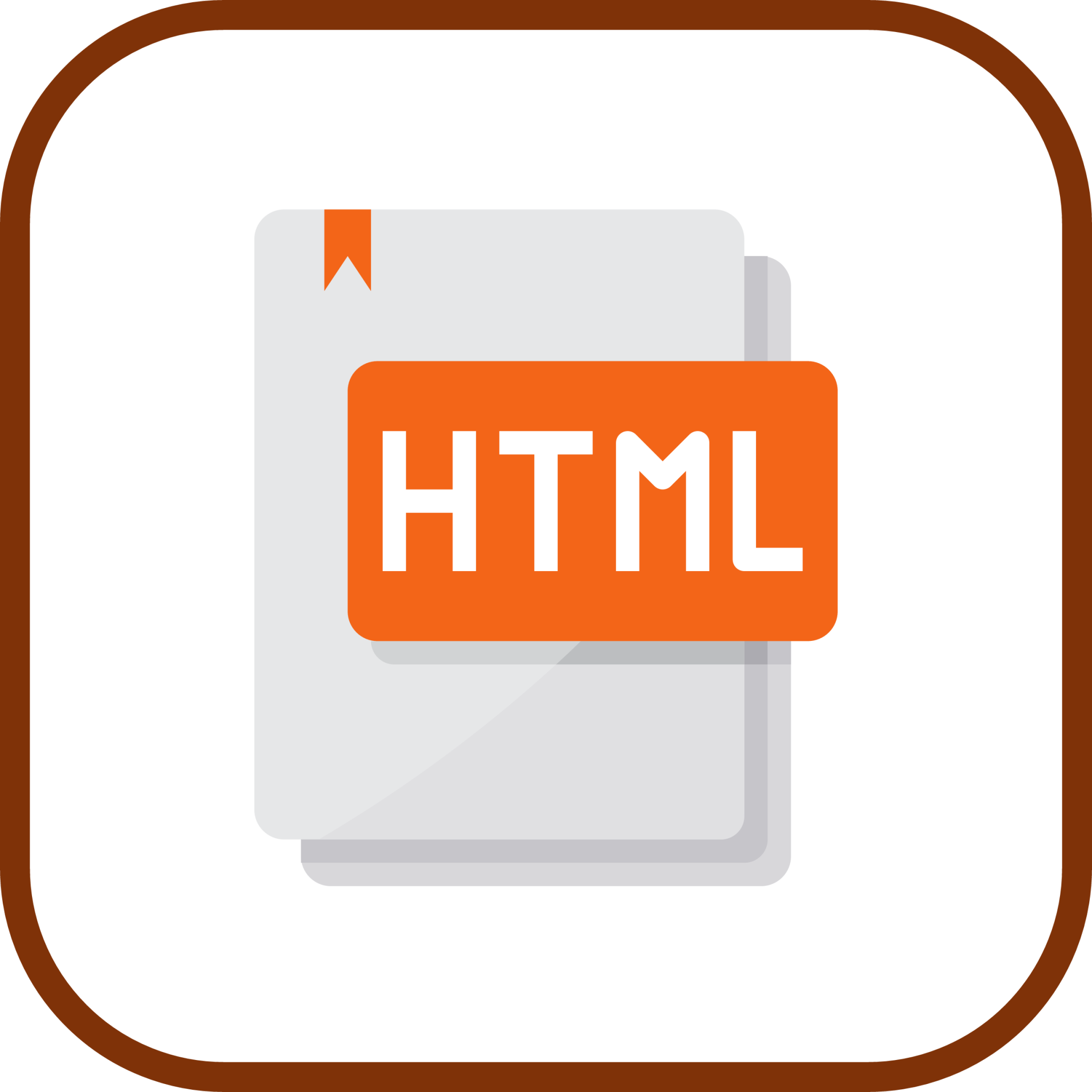 accessible html icon