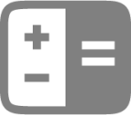 accessories calculator symbolic icon