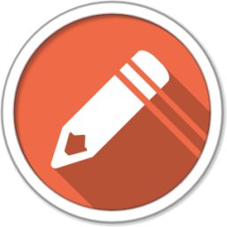 accessories text editor icon
