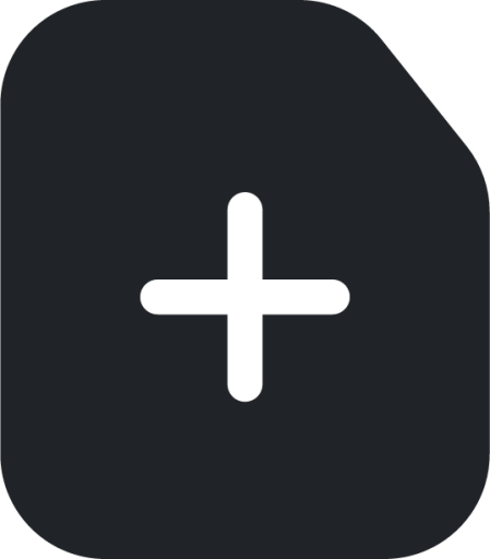 addfile (rounded filled) icon