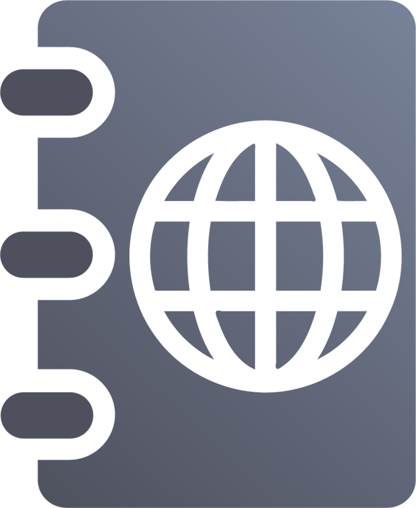 address book global icon