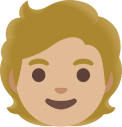 adult: medium-light skin tone emoji