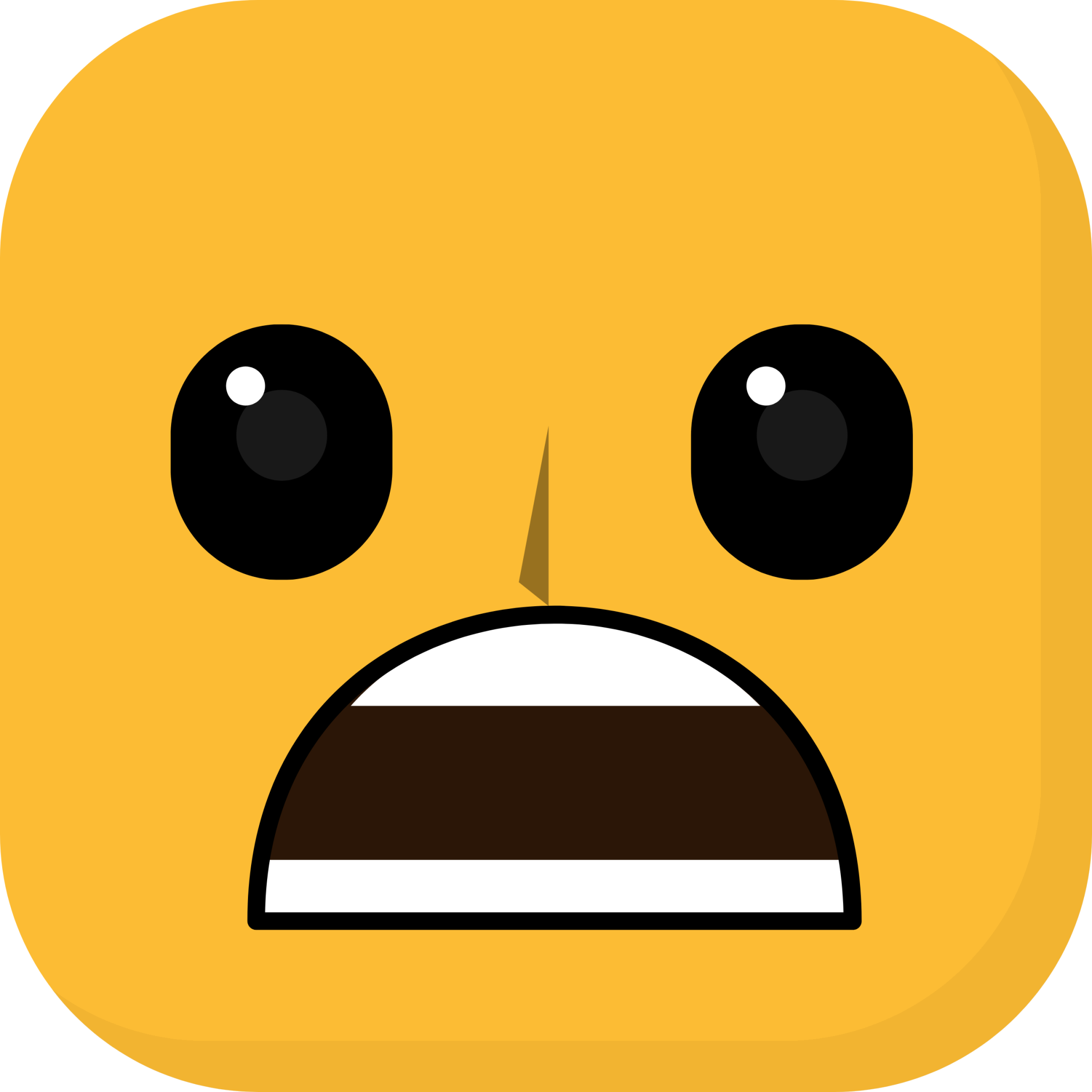 Afraid Emoji PNG Transparent Images Free Download, Vector Files