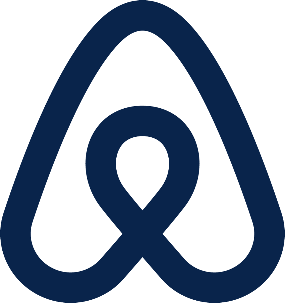 airbnb line logo icon