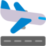 airplane arrival emoji