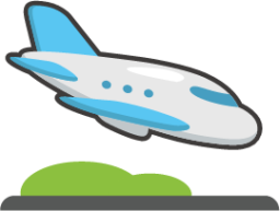 airplane arriving emoji