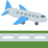 airplane arriving emoji