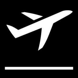 airplane departure icon
