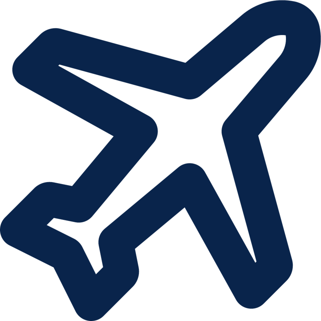 airplane line transport icon