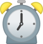alarm clock emoji