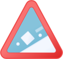 alert avalanche danger icon
