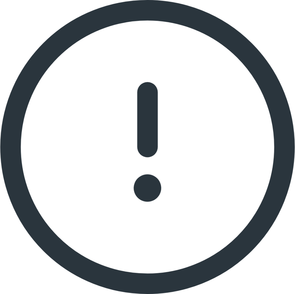 alert circle icon