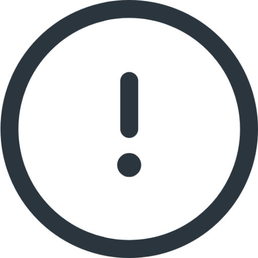 alert circle icon