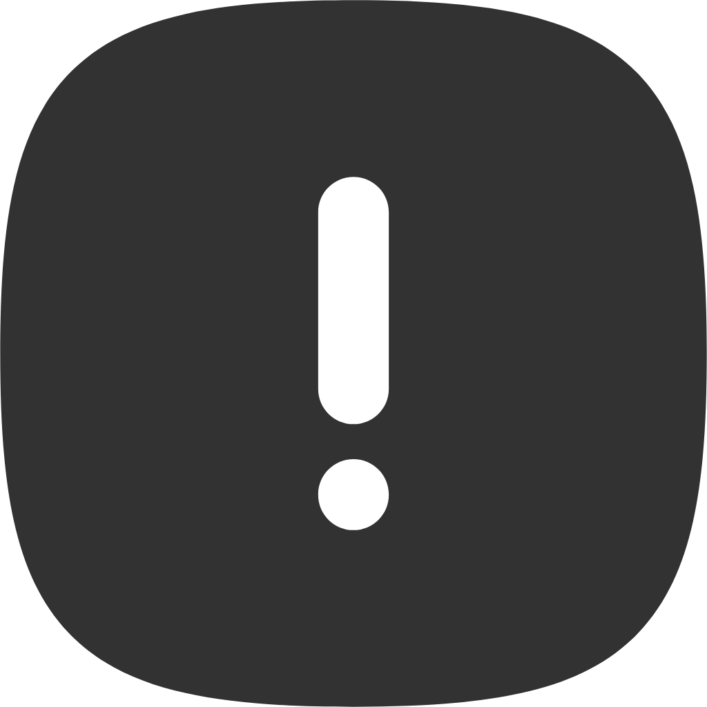 alert square icon