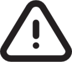 alert triangle outline icon