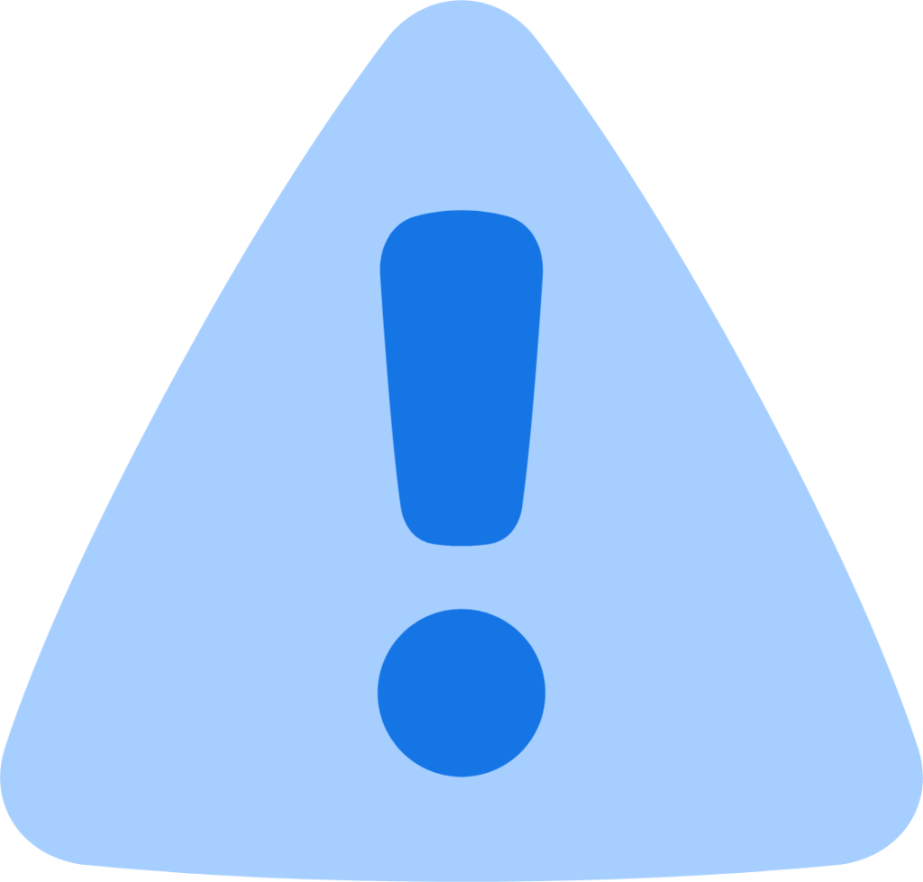 alert warning triangle icon