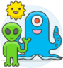 aliens illustration