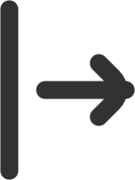 align arrow right icon