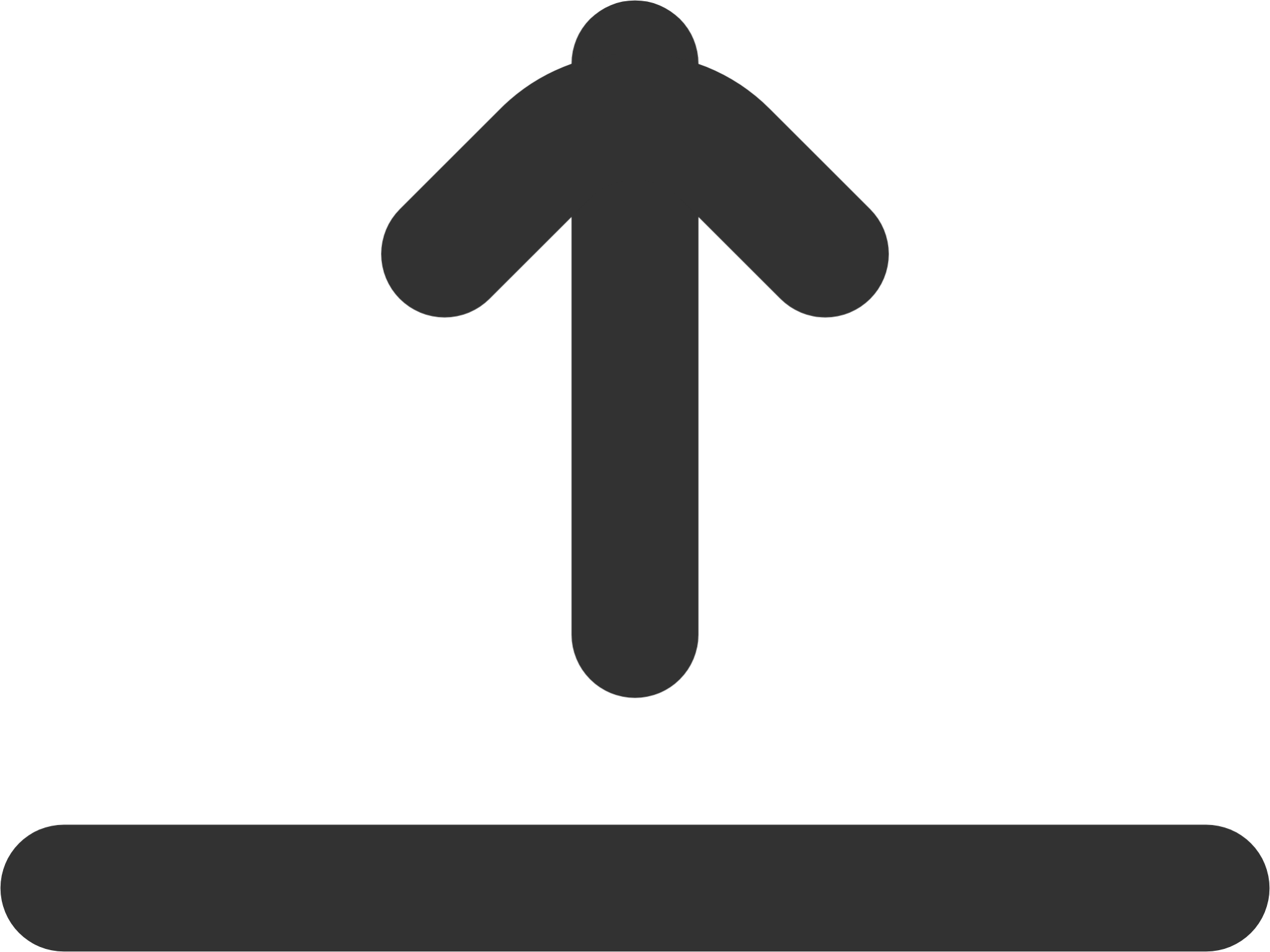 align arrow up icon