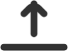 align arrow up icon