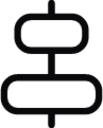 align center vertical icon