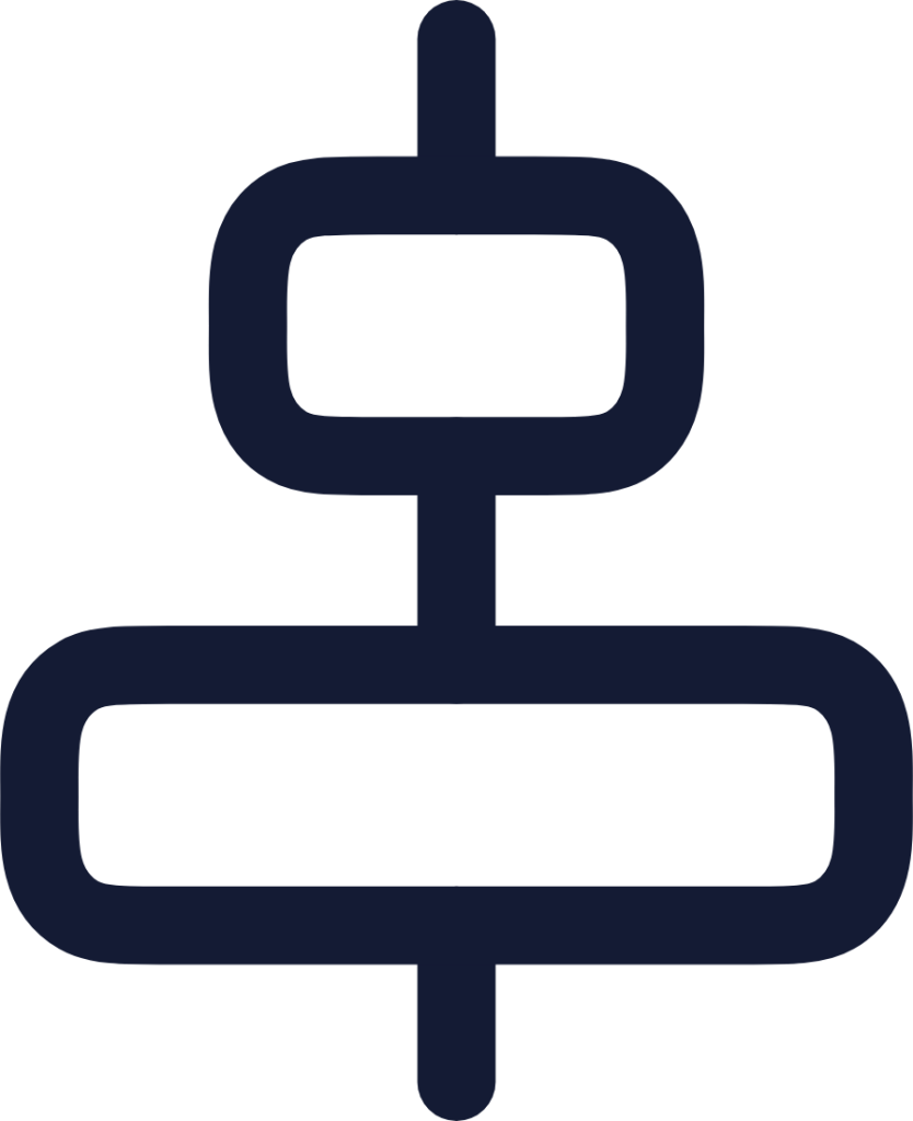 align horizontal center icon