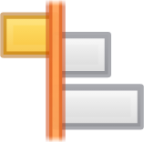 align horizontal left to anchor icon