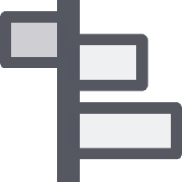 align horizontal left to anchor symbolic icon