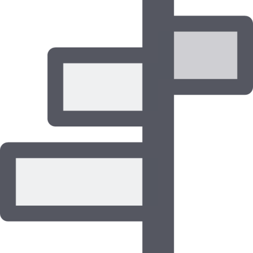 align horizontal right to anchor symbolic icon