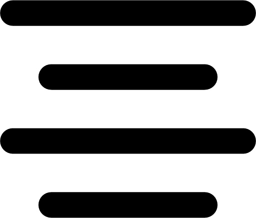 align text center icon