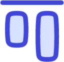 align vertical top icon