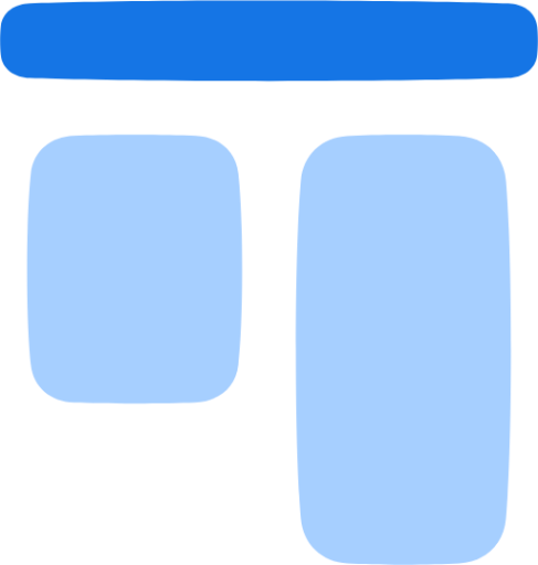align vertical top icon
