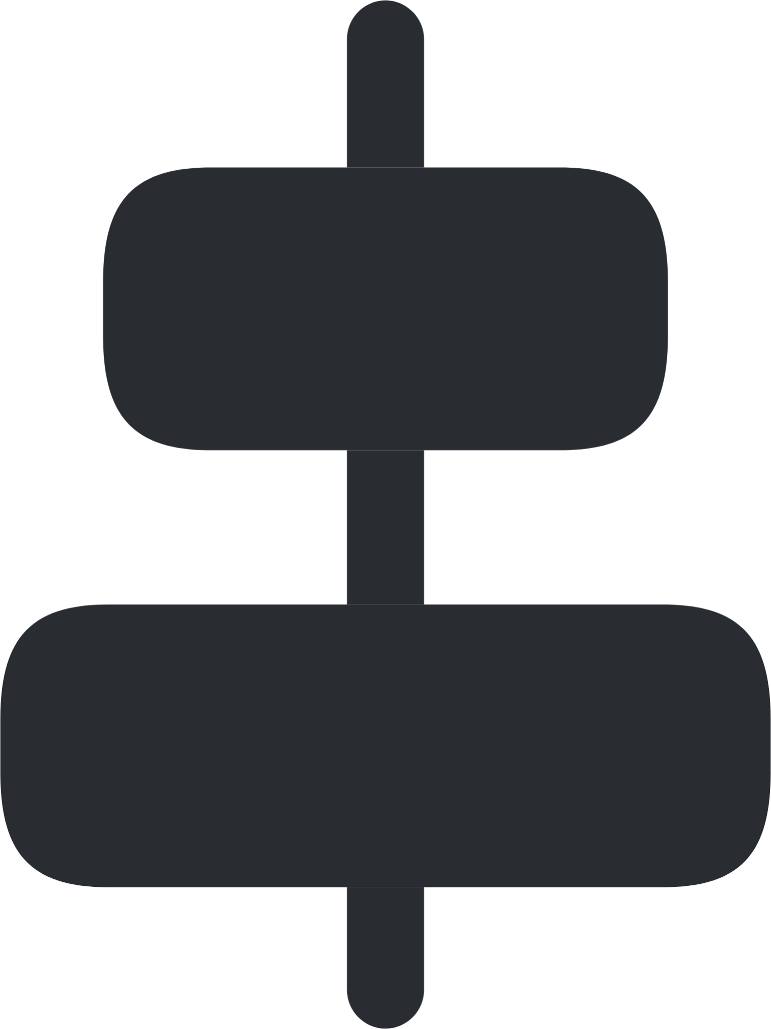 align vertically icon