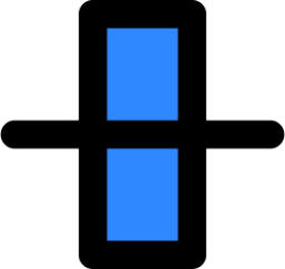 align vertically icon