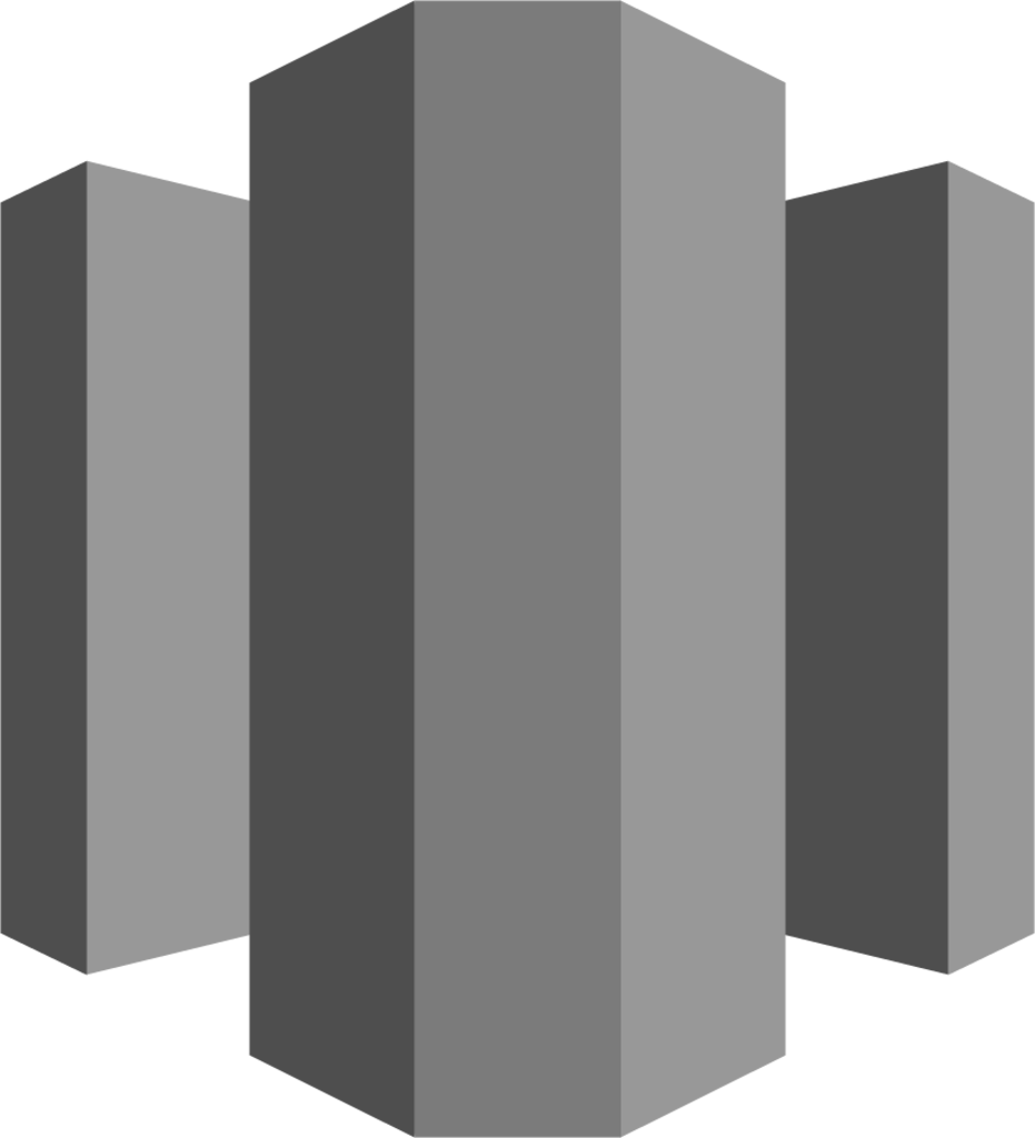 Analytics Amazon Redshift (grayscale) icon