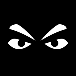 angry eyes icon