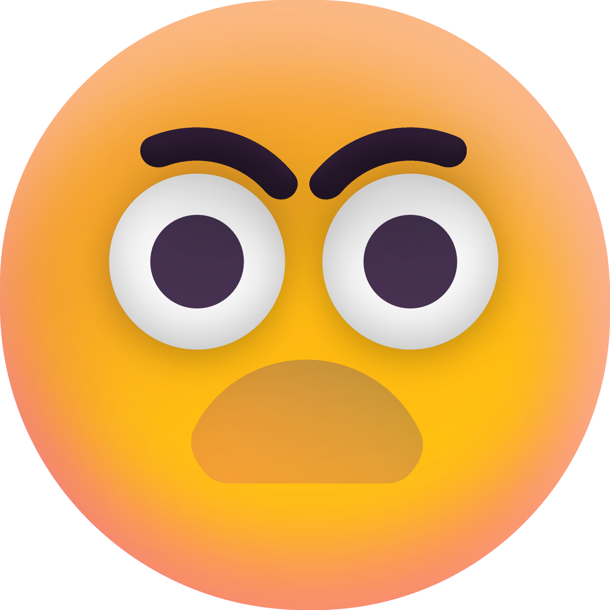 Fearful Face Emoji - Download for free – Iconduck