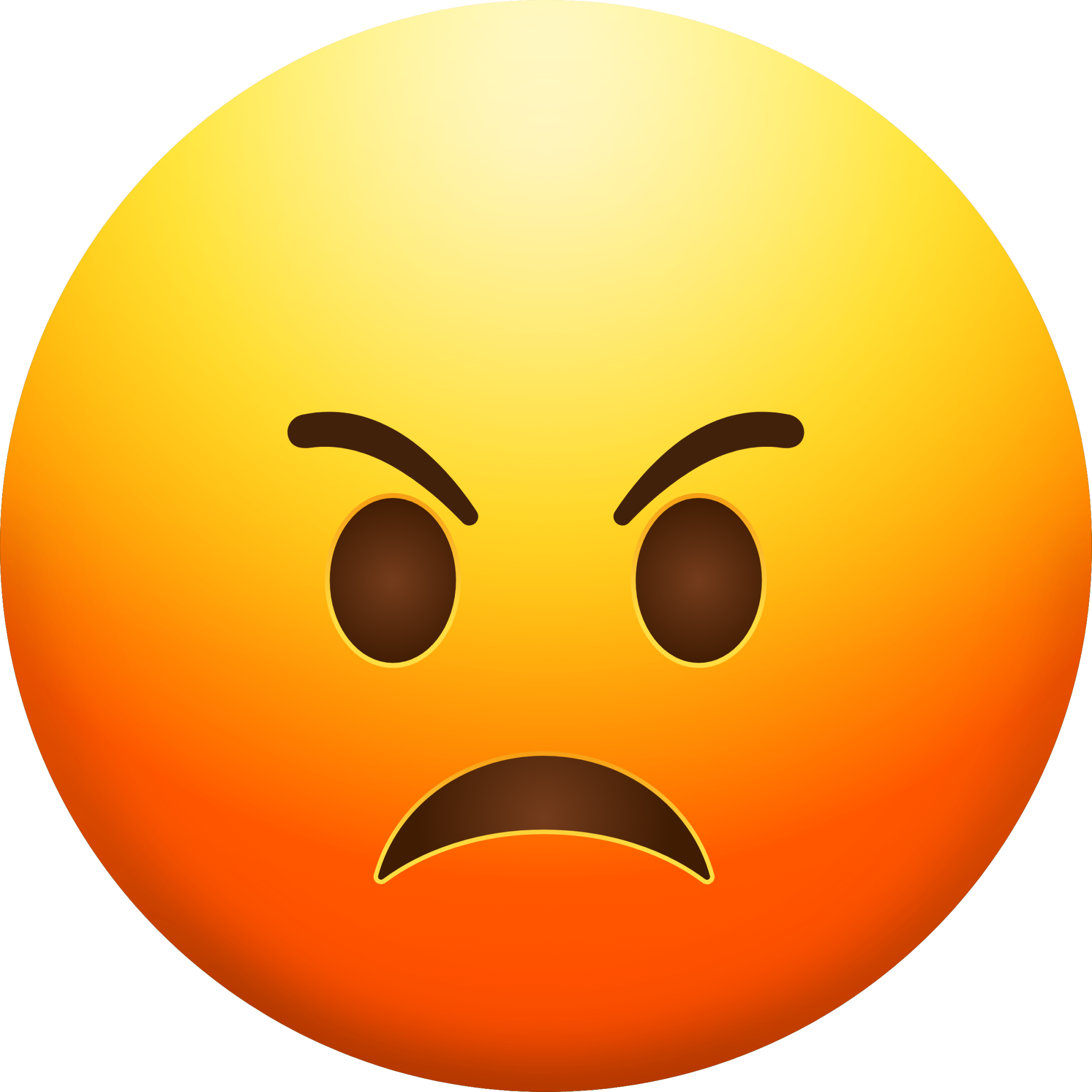 Mad And Sad Face Emoji   Angry Face Emoji 2048x2048 Tvcurhfn 